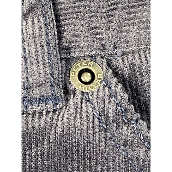 Peter Millar Superior Soft Corduroy 5 Pocket Pants Blue Gray Men’s 40x27 Classic - Picture 2 of 15